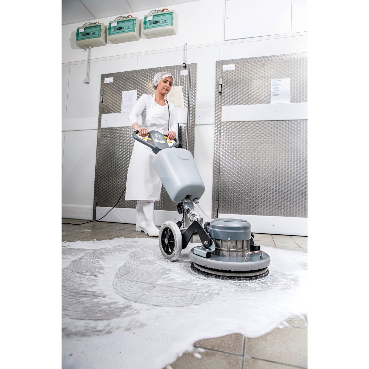 Cepillo de esponja, duro, negro, 432 mm - KÄRCHER SHOP