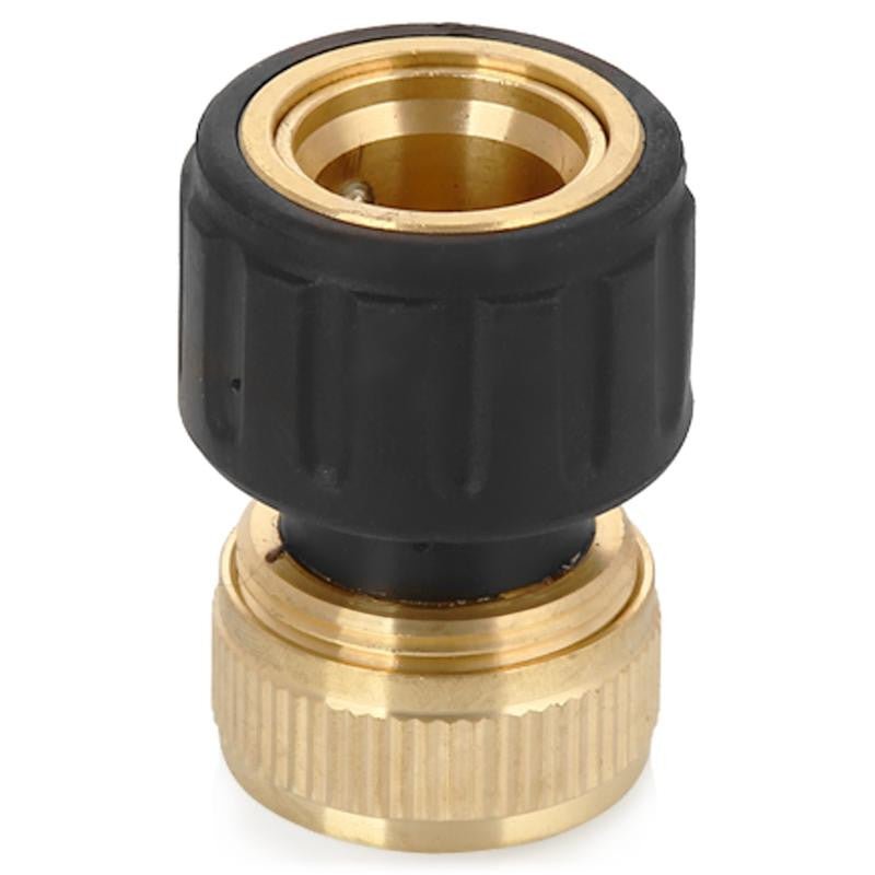 Conector para manguera de latón, ¾ , con Aqua Stop. - KÄRCHER SHOPACCESORIOS