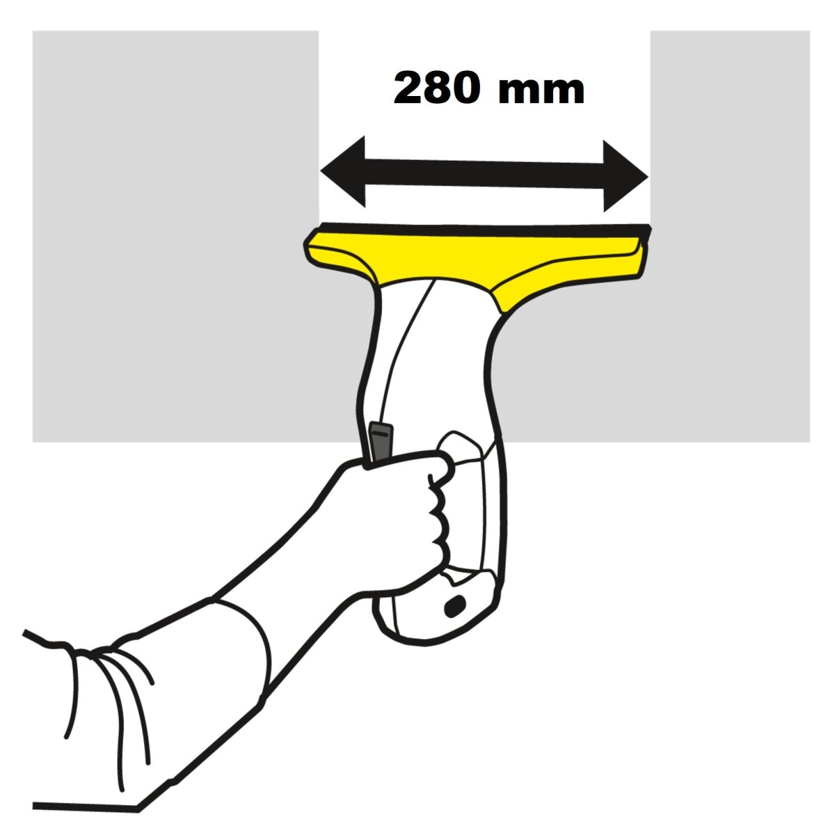 Labio de 280 mm para WV 50 - KÄRCHER SHOPACCESORIOS