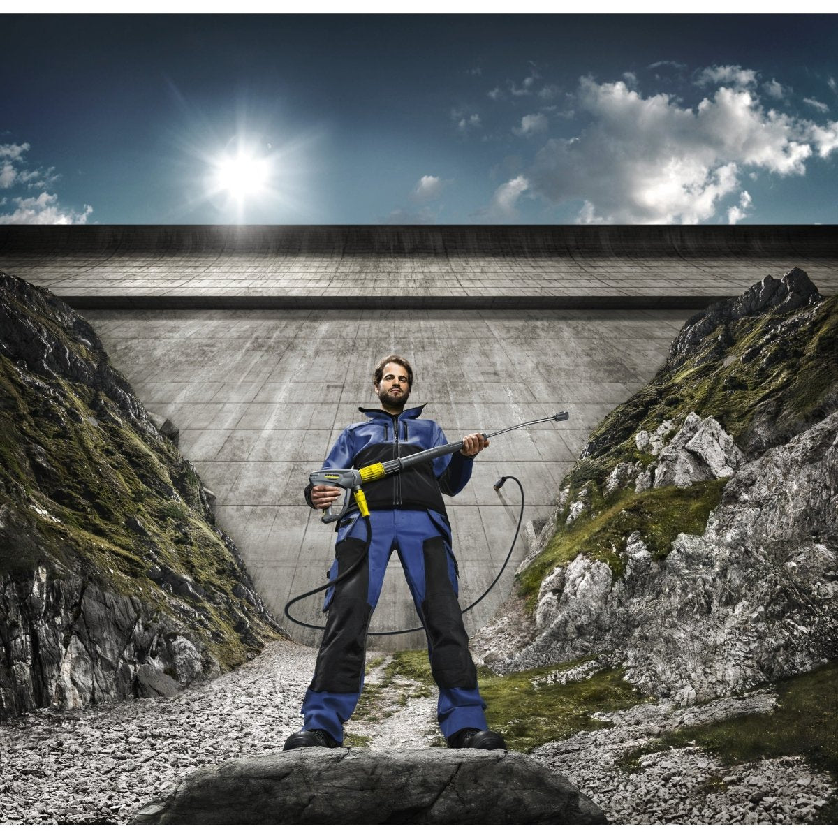 Lanza de 1050 mm, giratoria, ergonómica - KÄRCHER SHOP