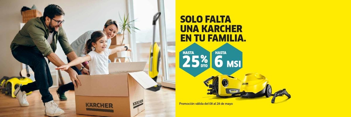 ¡Festeja a mamá con los mejores descuentos! - KARCHER SHOP