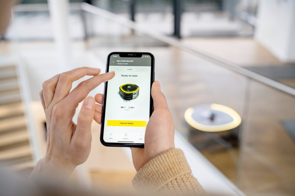 ASPIRADORA ROBÓTICA KIRA CV 50 - KARCHER SHOPAspiradoras