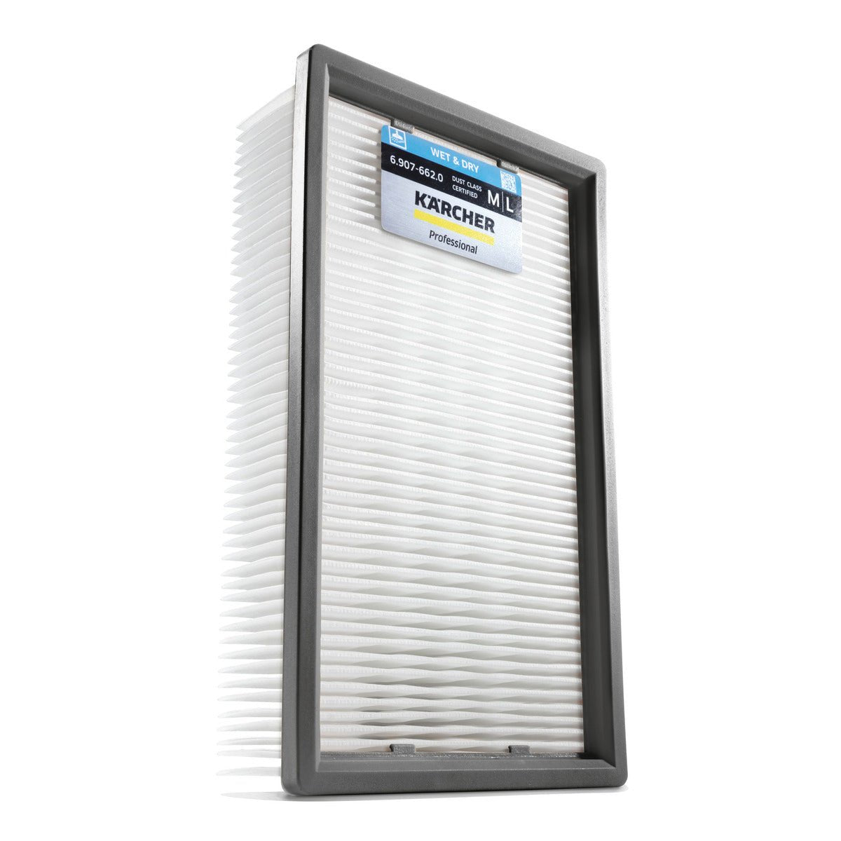 Filtro plano de papel plegado para aspiradoras NT Tact - KARCHER SHOP