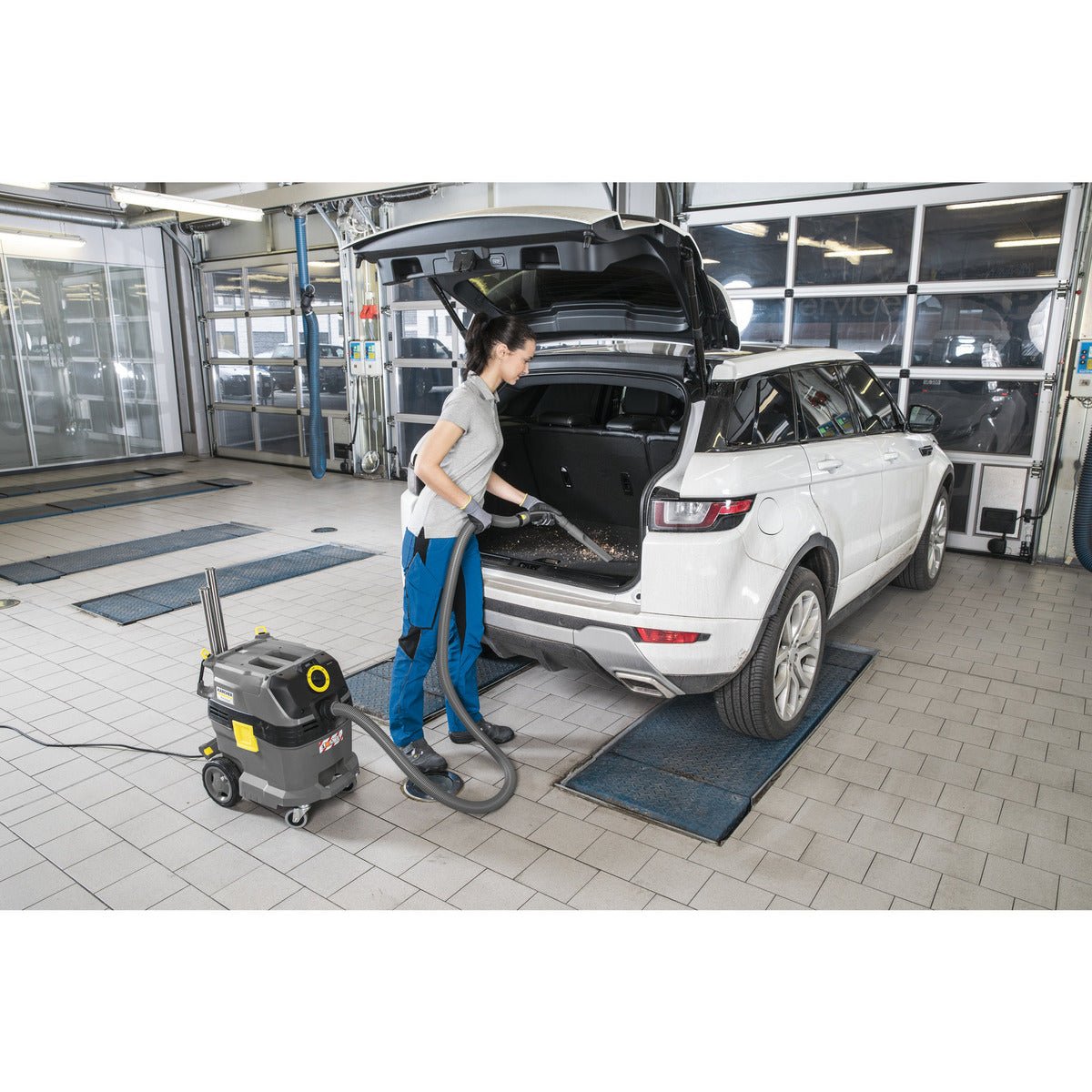 Filtro plano de papel plegado para aspiradoras NT Tact - KARCHER SHOP