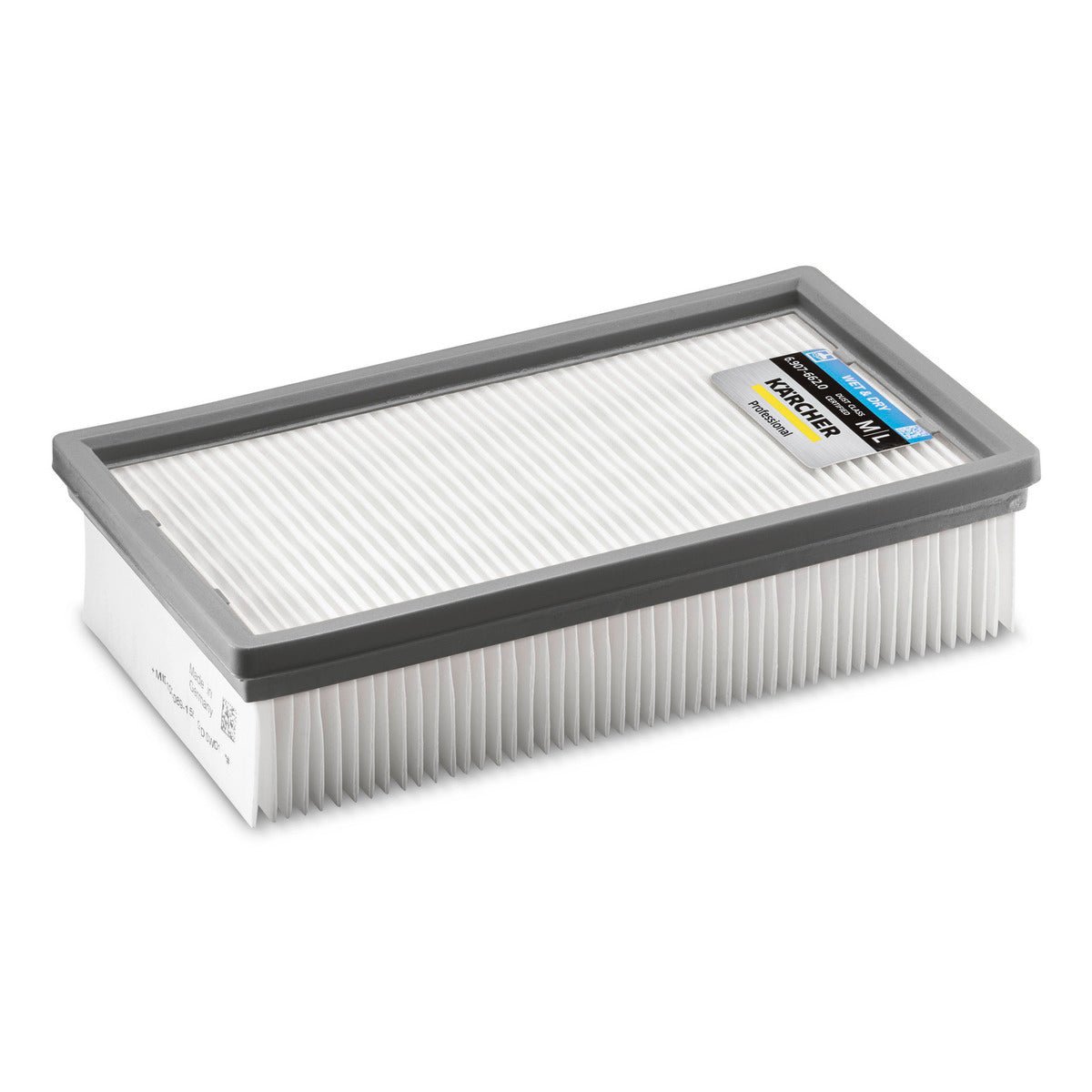 Filtro plano de papel plegado para aspiradoras NT Tact - KARCHER SHOP