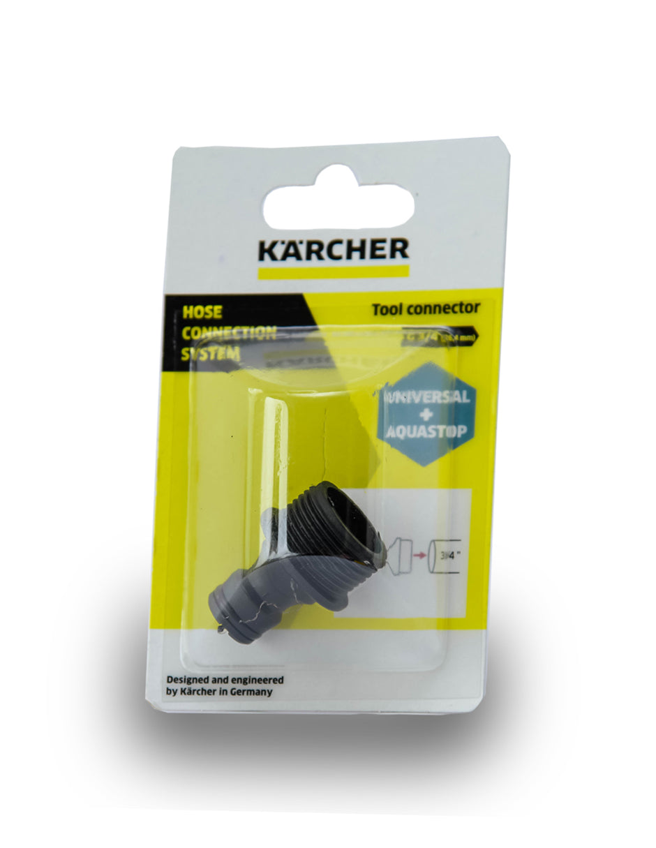 Conector para equipos cuenta con dos medidas: G ½ - KARCHER SHOP ACCESORIOS