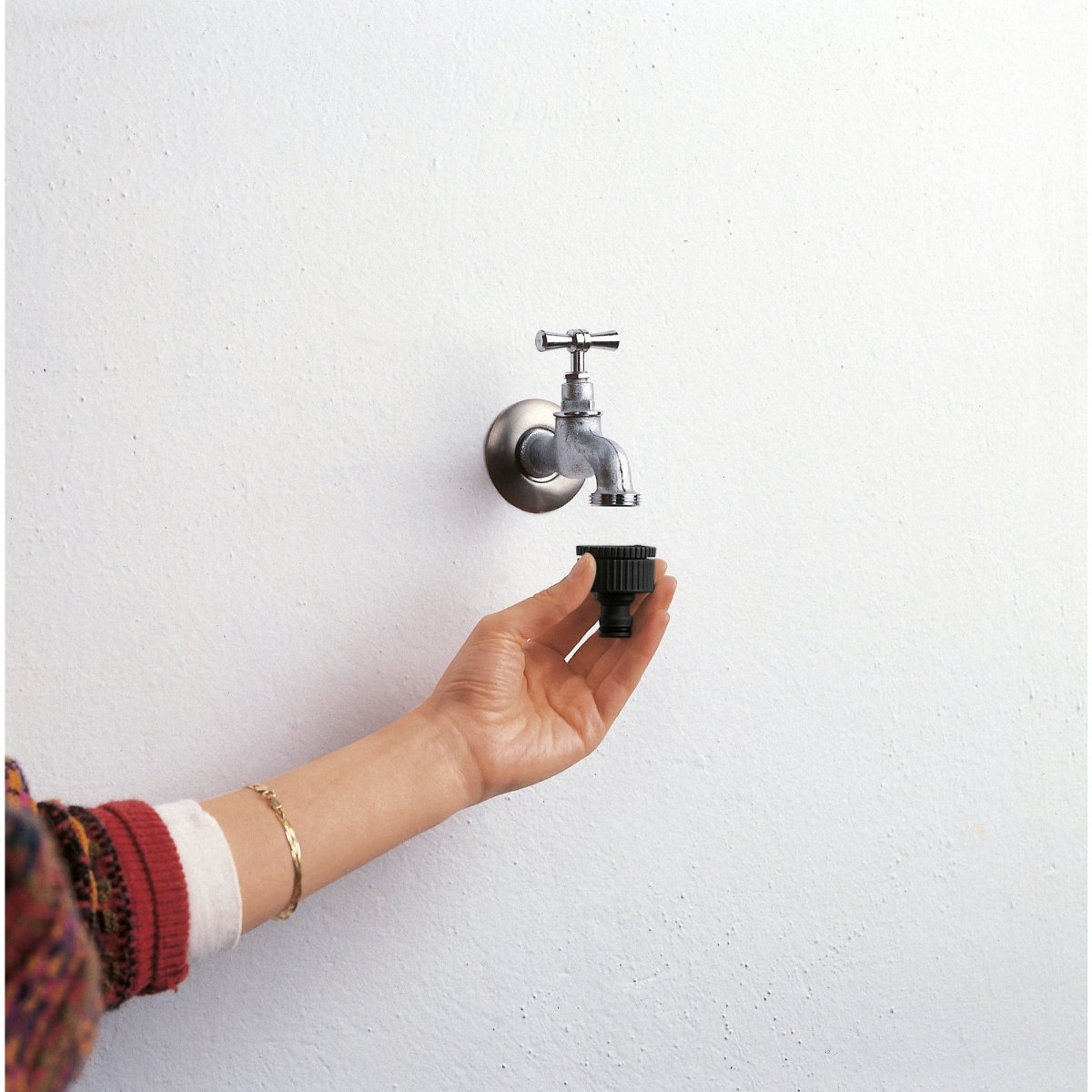 Adaptador de grifo de dos tamaños: G1 con pieza reductora G ¾ - KÄRCHER SHOPACCESORIOS