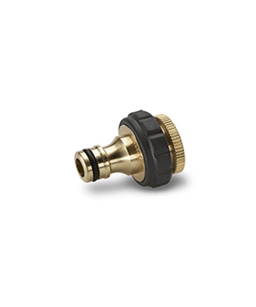 Adaptador para grifo de latón en dos tamaños: G ¾ con pieza reductora de G ½ - KÄRCHER SHOPACCESORIOS