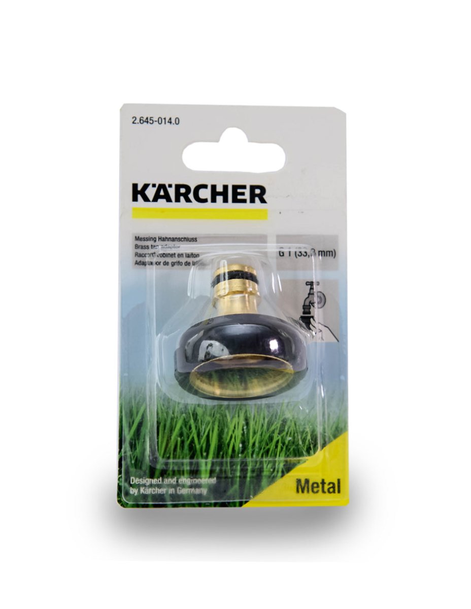 Adaptador para grifo de latón en dos tamaños: G1 con reductor G1 - KÄRCHER SHOPACCESORIOS
