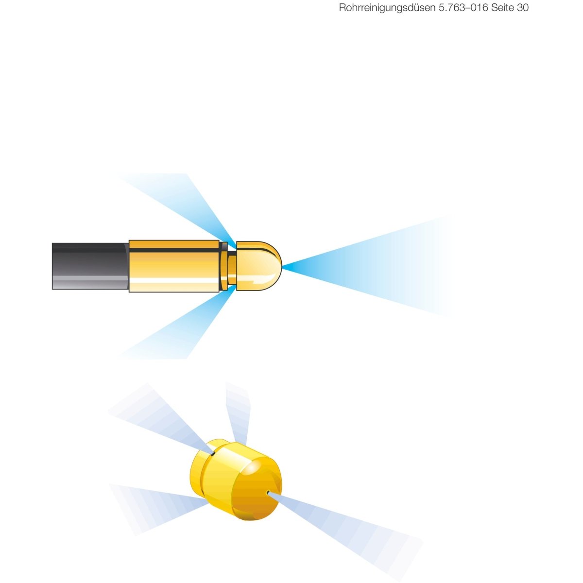 Boquilla para limpieza de tubos y tuberías - KÄRCHER SHOP