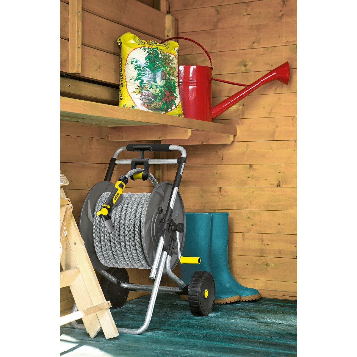 Carro porta manguera de metal HT 80 M. - KÄRCHER SHOPACCESORIOS