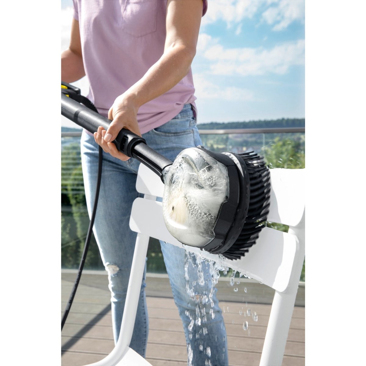 Cepillo de lavado giratorio WB 120 para hidrolavadora - KÄRCHER SHOP