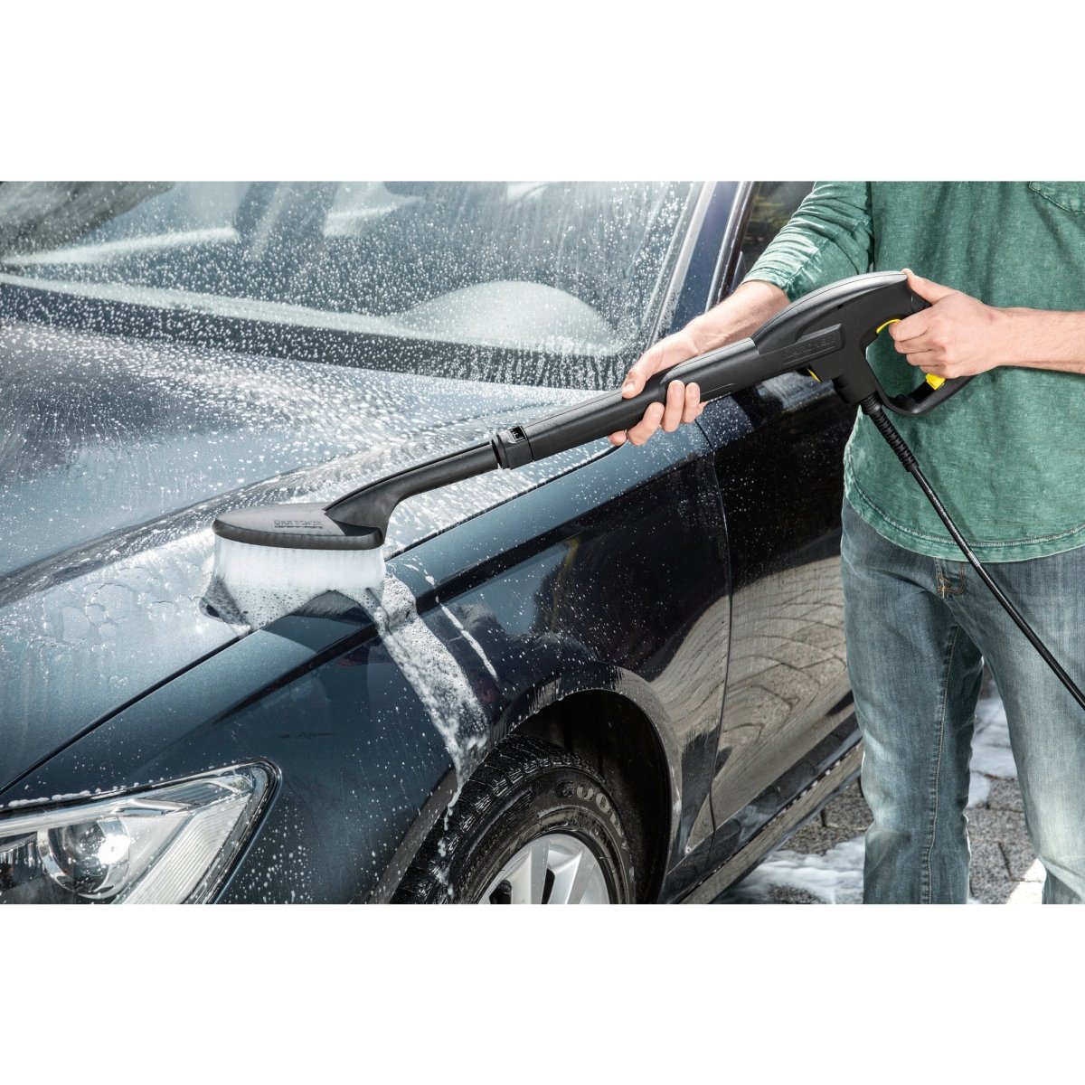 Cepillo de lavado rígido para hidrolavadora - KÄRCHER SHOPACCESORIOS