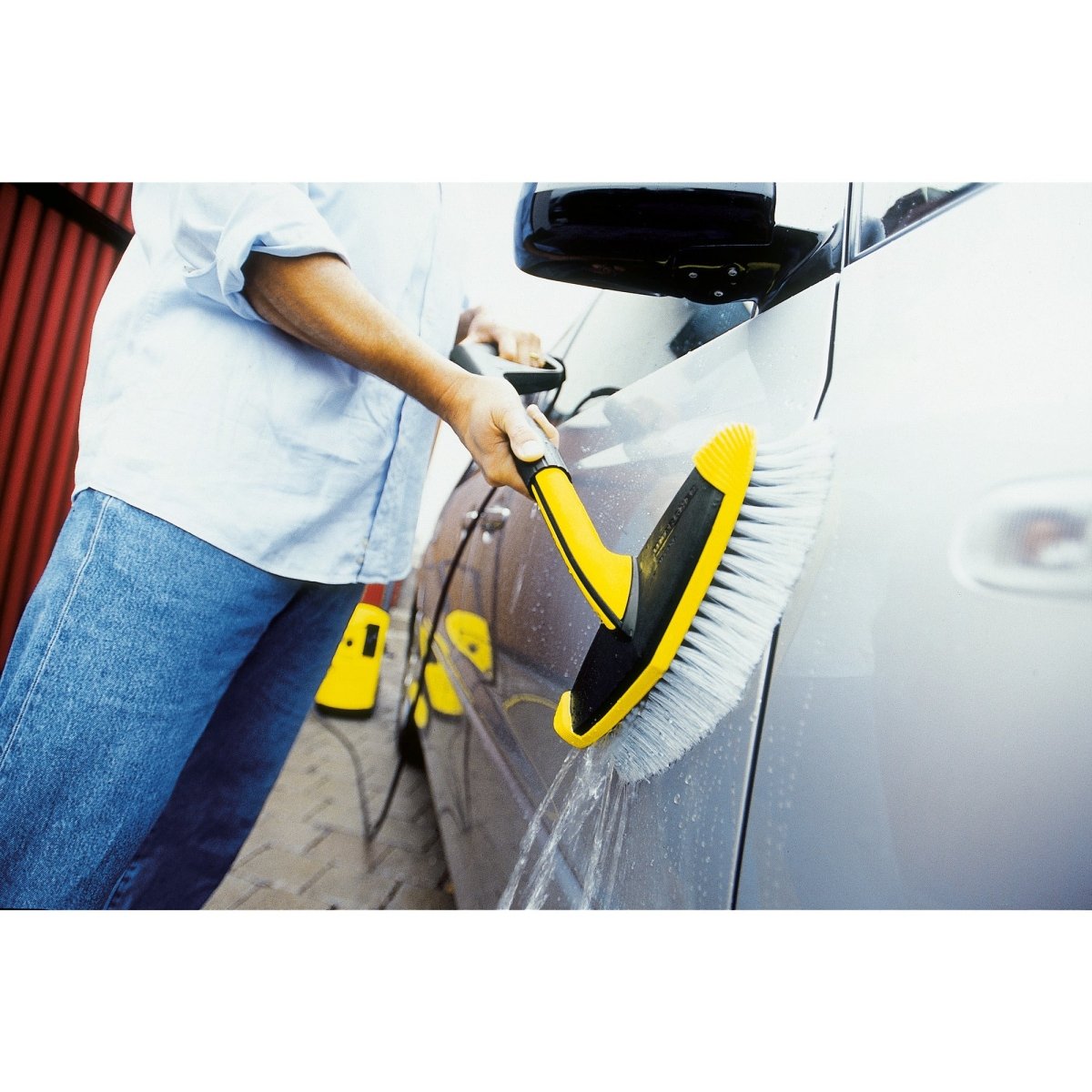 Cepillo suave para grandes superficies - KÄRCHER SHOPInicio Cepillos para hidrolavadoras Cepillos para hidrolavadoras