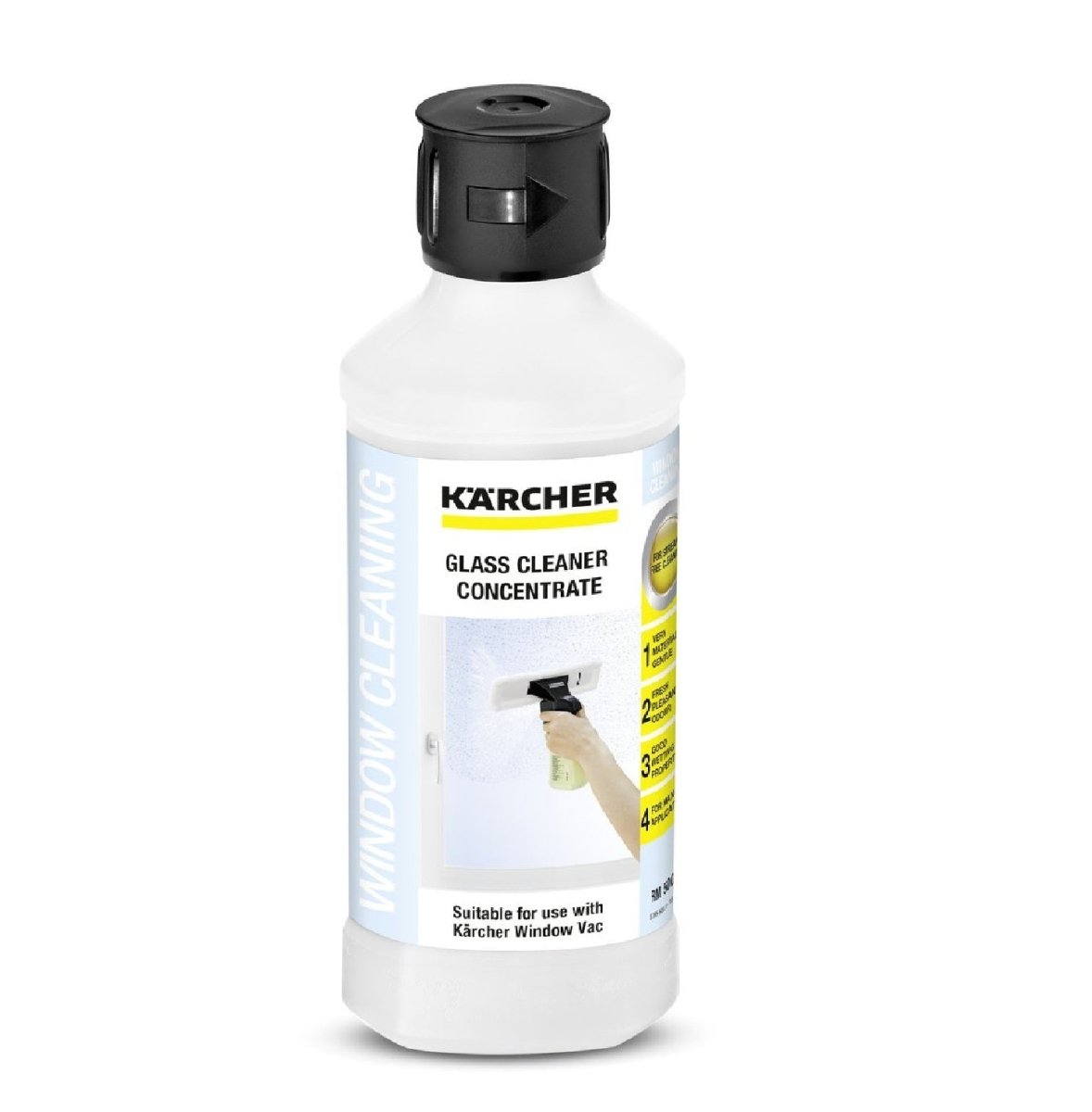 Detergente limpia cristales 500 - KÄRCHER SHOPACCESORIOS