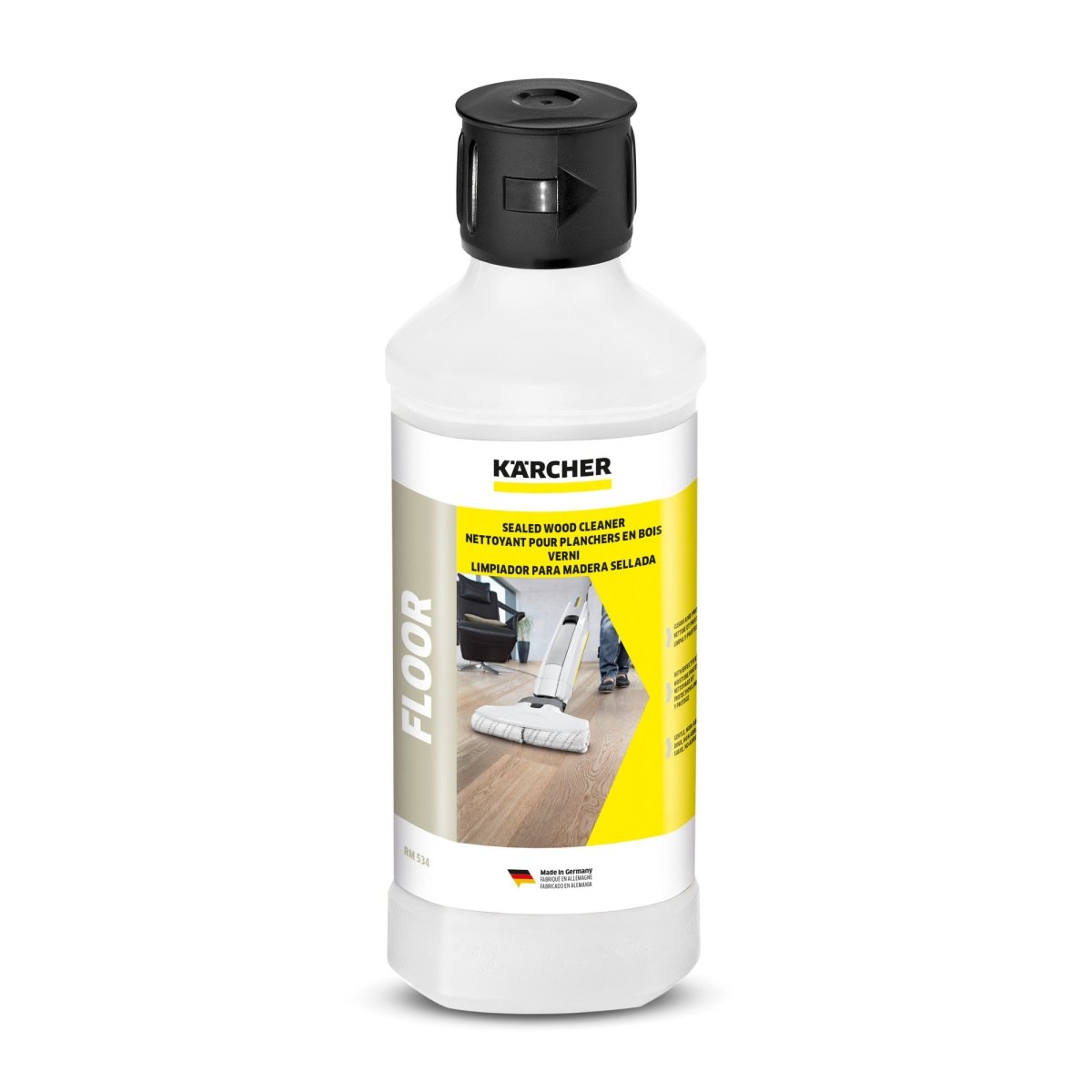 Detergente para madera FC RM 534 500ML - KÄRCHER SHOP
