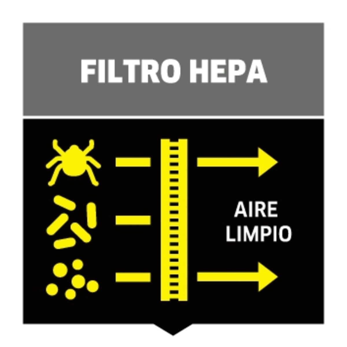 Filtro HEPA 13 para D5 5600 - KÄRCHER SHOPACCESORIOS