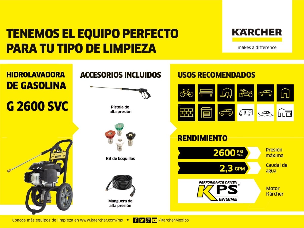 G 2600 SVC - KÄRCHER SHOPHIDROLAVADORAS