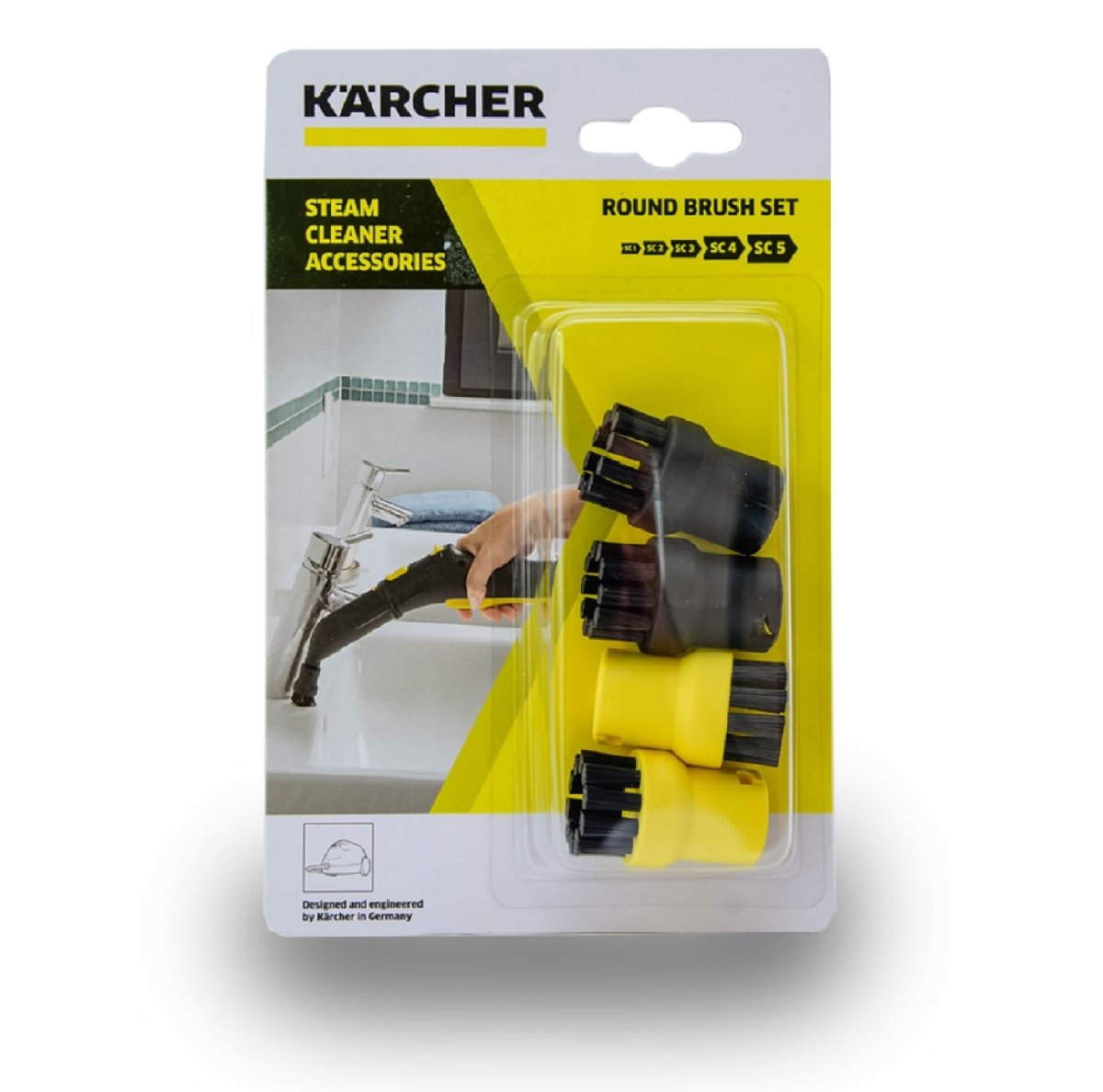 Juego de cepillos circulares para limpiadores de vapor - KÄRCHER SHOPACCESORIOS