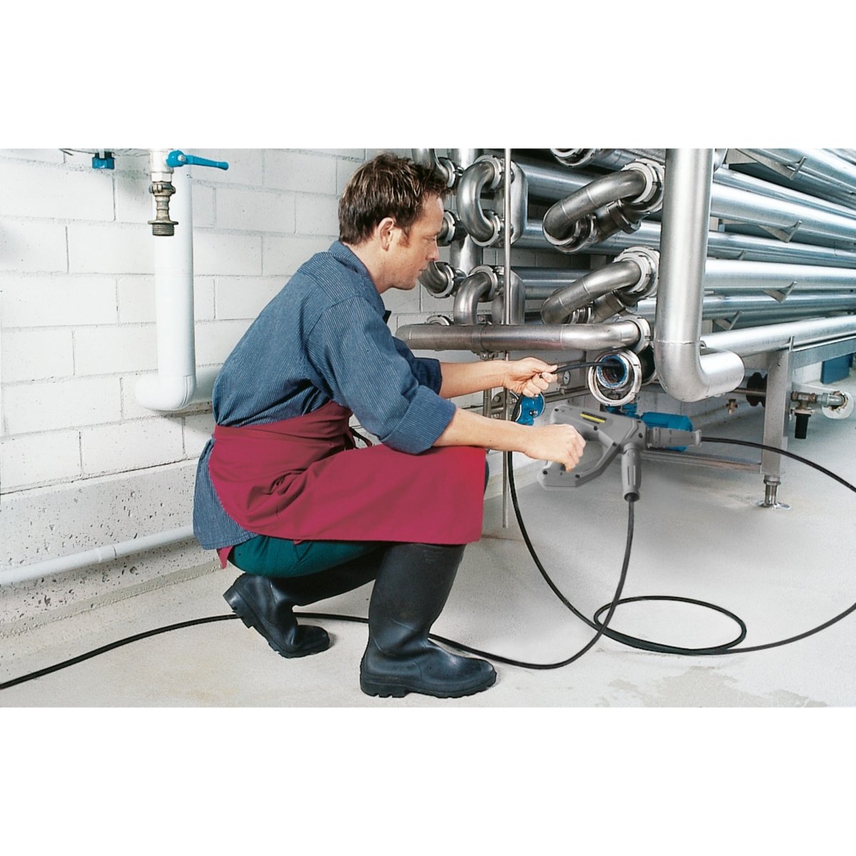 Manguera para la limpieza de tuberías, DN 6, 20 m, 220 bar - KÄRCHER SHOP