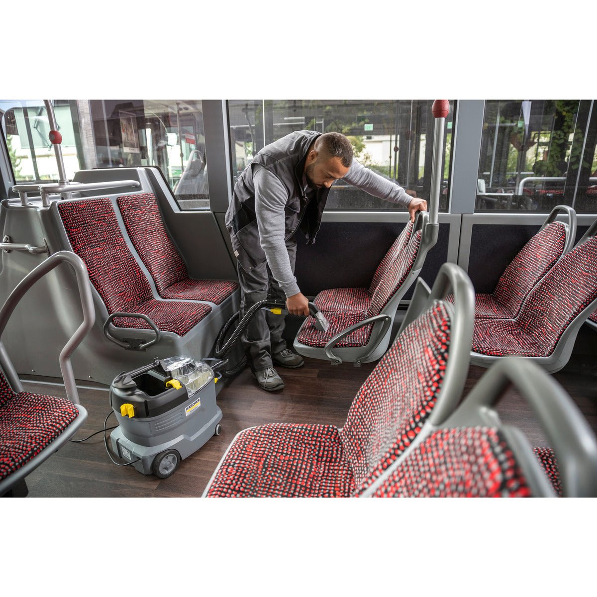 PUZZI 8/1 C - KARCHER SHOPASPIRADORAS DE PULVERIZACIÓN Y ASPIRACIÓN / SECADOR PARA PISOS