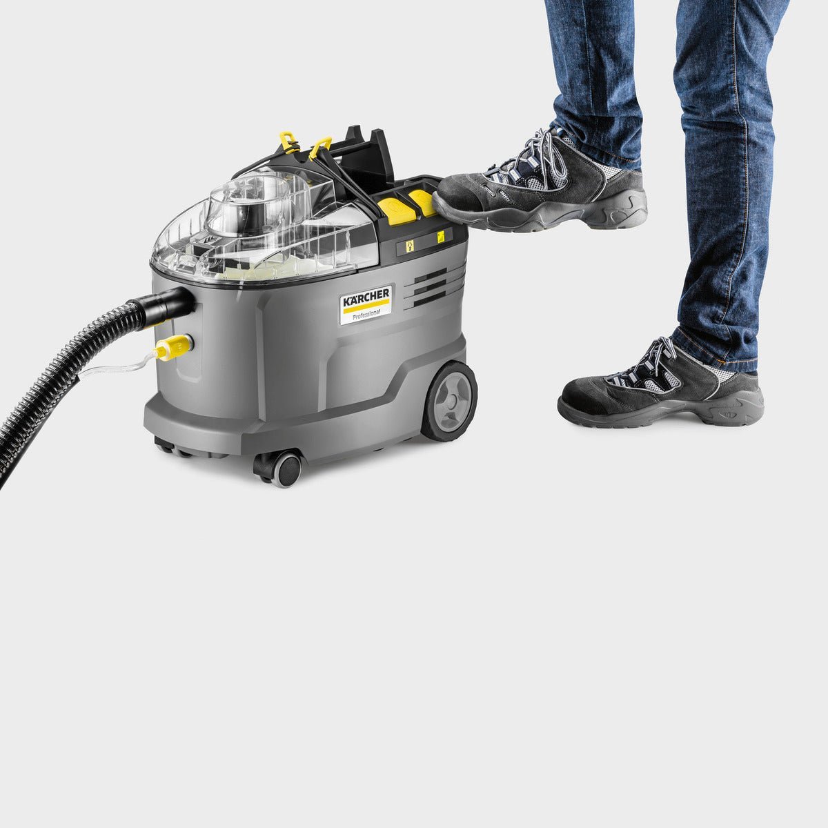 PUZZI 9/1 Bp con Bateria - KARCHER SHOPASPIRADORAS DE PULVERIZACIÓN Y ASPIRACIÓN / SECADOR PARA PISOS