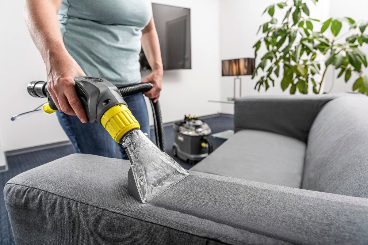 PUZZI 9/1 Bp con Bateria - KARCHER SHOPASPIRADORAS DE PULVERIZACIÓN Y ASPIRACIÓN / SECADOR PARA PISOS