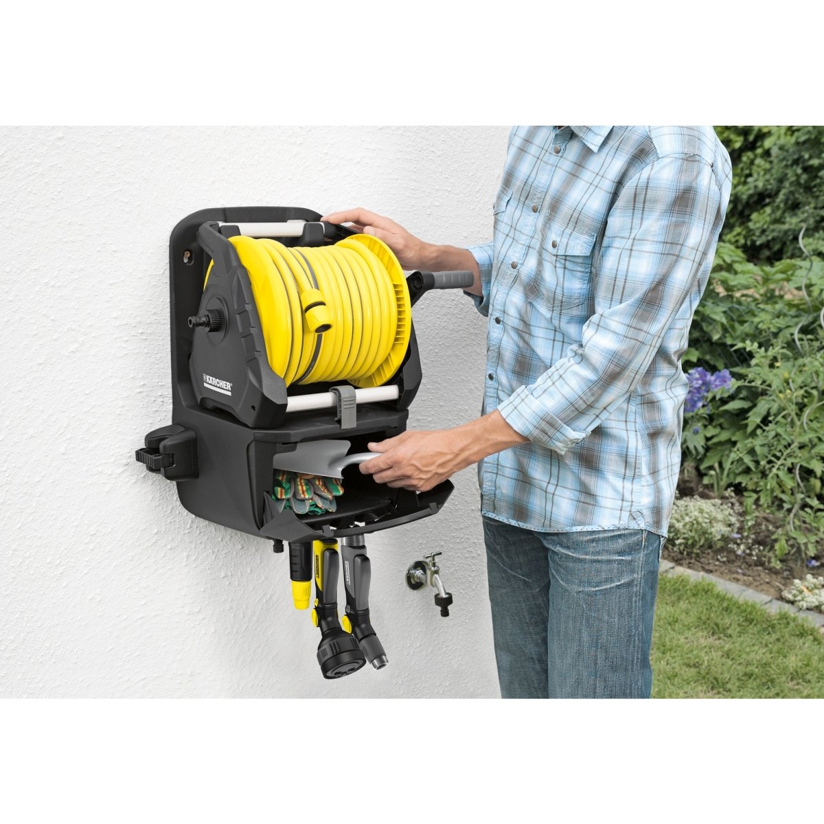 Soporte Portamanguera Premium HR 7.300 - KÄRCHER SHOPmangueras